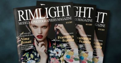 Cover RIMLIGHT Models & Photographers Magazine – N.11/17