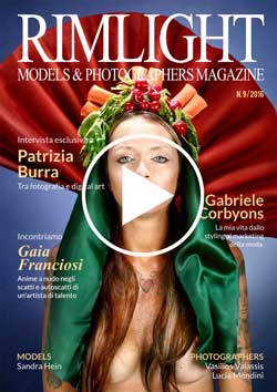 Cover RIMLIGHT Models & Photographers Magazine - N. 9/2016