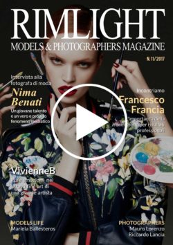 Cover RIMLIGHT Models & Photographers Magazine – N.11/17