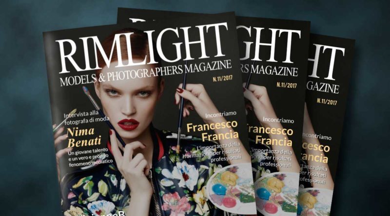 Cover RIMLIGHT Models & Photographers Magazine – N.11/17